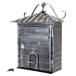 Ящик почтовый АЛЛЮР №2005 серебро