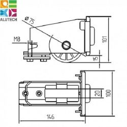 Ролик опорный SGN.02.320