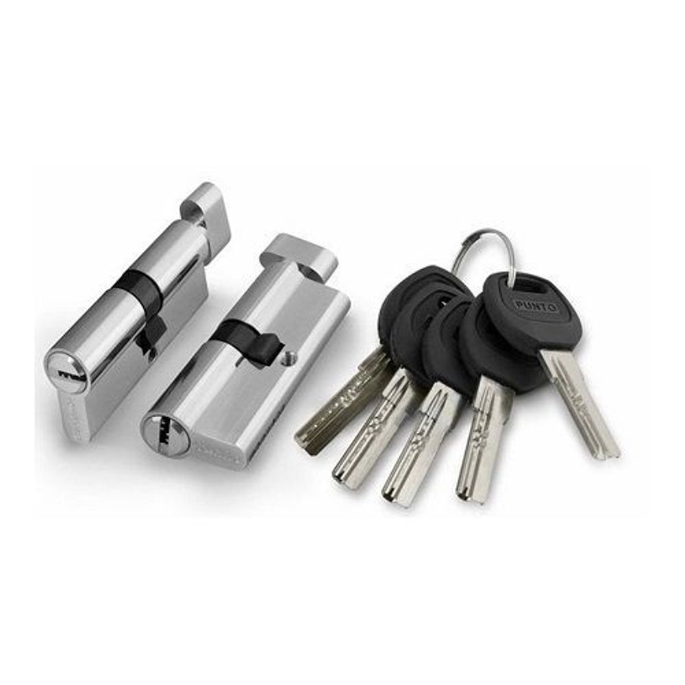 Цилиндровый механизм с вертушкой PUNTO A202/90 mm (50+10+30) SN