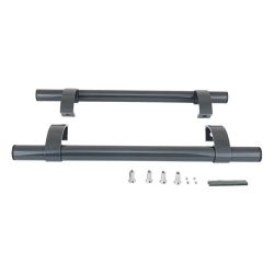 Комплект офисных ручек прямых WDP 500 мм , антрацит RAL7016