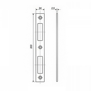Ответная планка к ГАРДИАН 11.24 /25697/