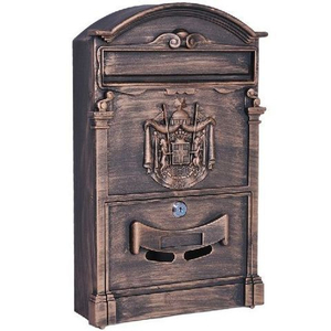 Почтовый ящик ФОРПОСТ К-31092 (антик коричневый)