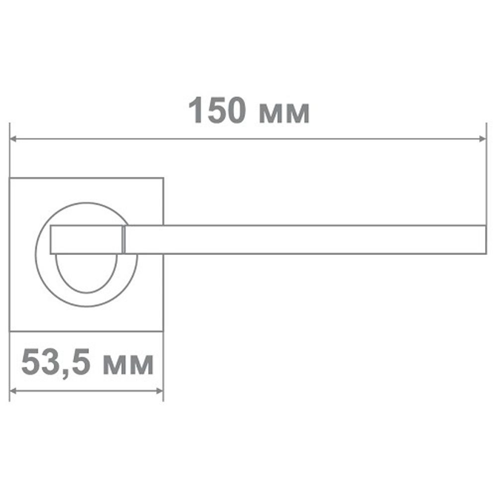 Ручка Медио L09-212 CP/SILVER хром/серебро