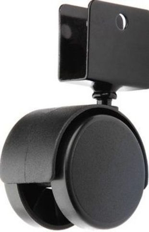 Колёсная опора торцевая d=40 мм