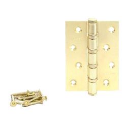 Петля дверная APECS 100x70-B4 Steel GM мат.золото (1 шт)