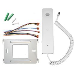 Монитор видеодомофона TANTOS Elly-S с трубкой (белый) TFT LCD 4,3" экран