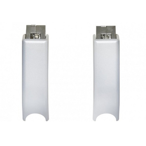 Верхняя и нижняя защелки DOORLOCK DL PD900FR/L, серебристые MG