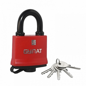 Замок навесной всепогодный БУЛАТ ВС 1-П58 ПЛ 5кл d10,1mm