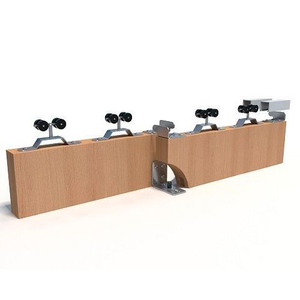 Механизм зацепа для 2-х дверей