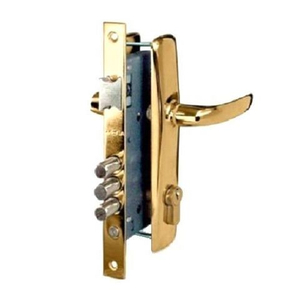 Замок врезной APECS 1524/60 G золото