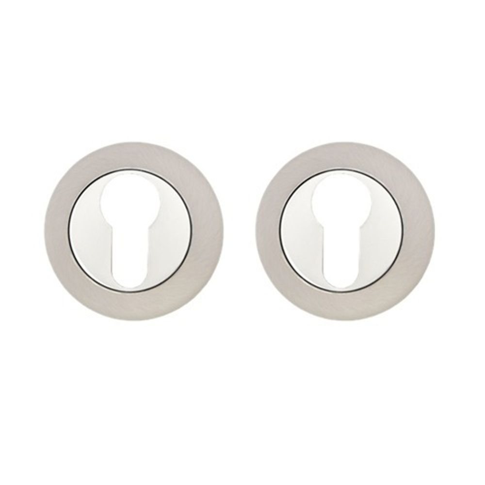 Накладка под цилиндр VETTORE ET 0701 SN/CP мат.никель/хром