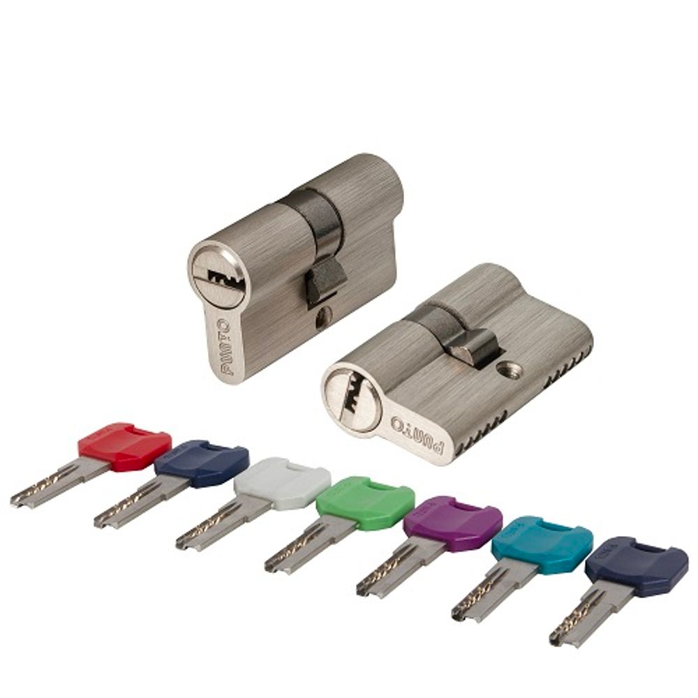 Цилиндровый механизм PUNTO MaxPro7000/52 mm (21+10+21) SN мат.никель 7кл. /61853/