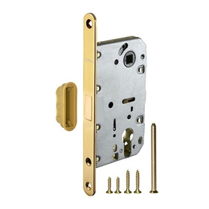 Защелка магнитная под цилиндр FUARO M85C-50 GOLD-24 золото 24К /47437/