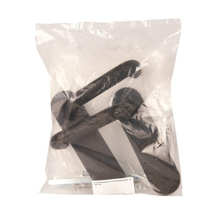 Ручка дверная FUARO DH-0433 W/CYL HOLE NE (9x140) без отверстий под ЦМ BL-24 черный /50151/