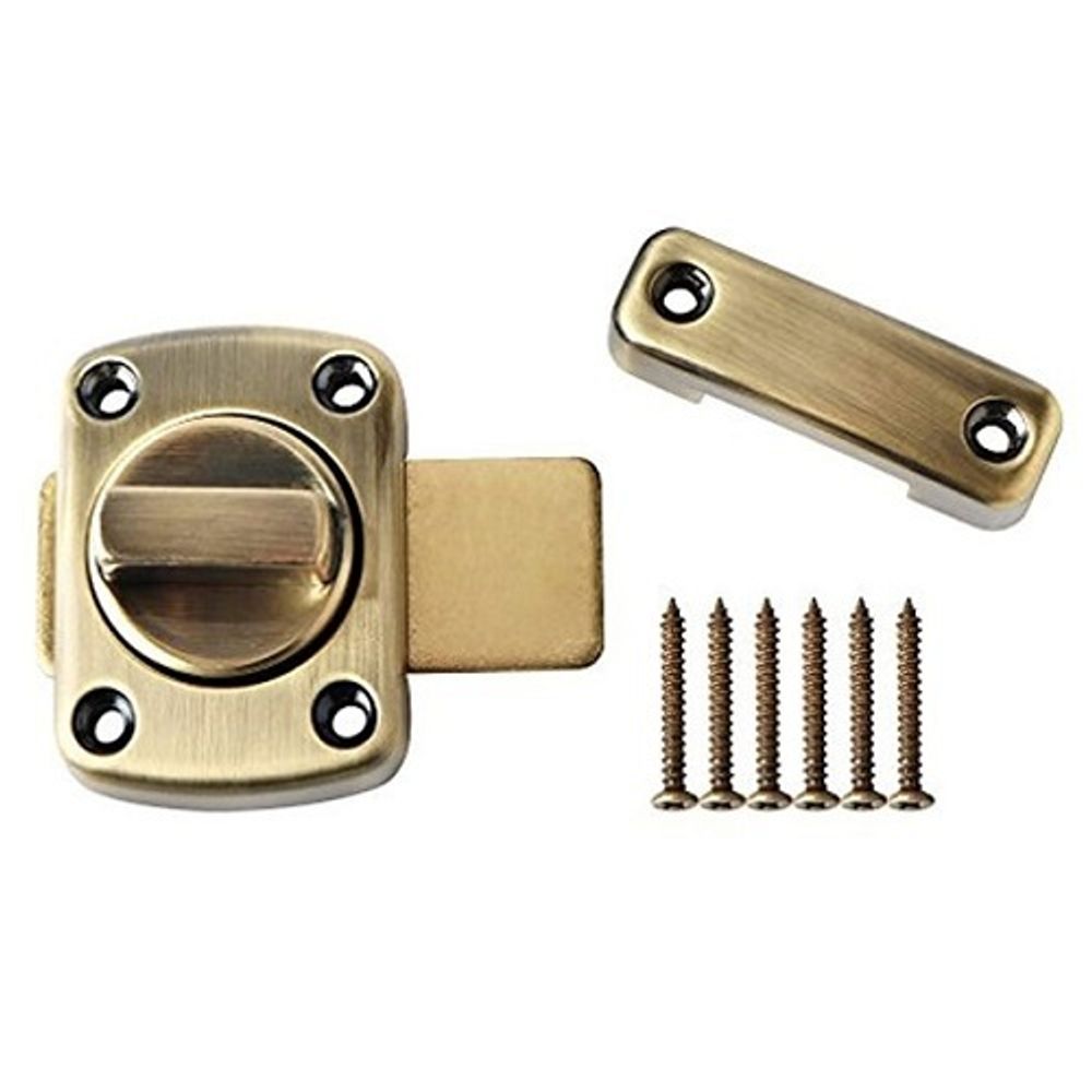 Задвижка дверная "APS" бронза