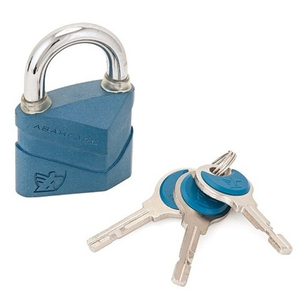 Замок навесной АВАНГАРД ВС2Д-50 ДИСКО синий d8mm