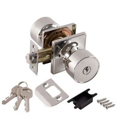 Ручка защелка PUNTO DK772 CP-ET (кл./фик.) хром /58413/