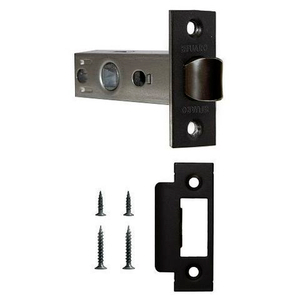 Защелка врезная FUARO F12-45-25 BL черный /42591/