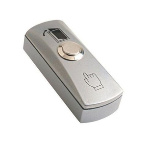 Кнопка выхода накладная металлическая TANTOS TS-CLICK (серебро)