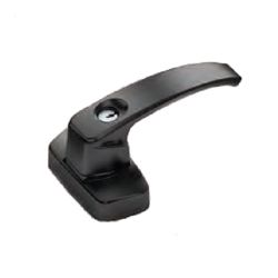 Внешняя ручка для Juvarra, цилиндр в рукоятке, черная