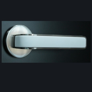 Ручка раздельная ALEMAR A8215-60 BSN/MATT WHITE черный сатин никель/мат.белый