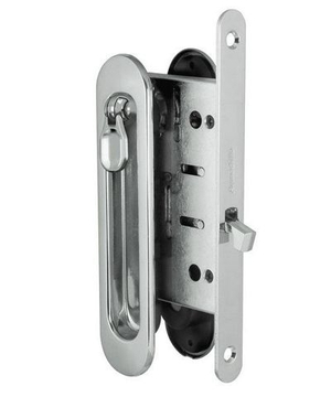 Набор для раздвижных дверей ARMADILLO SH011-BK CP-8 хром /26677/