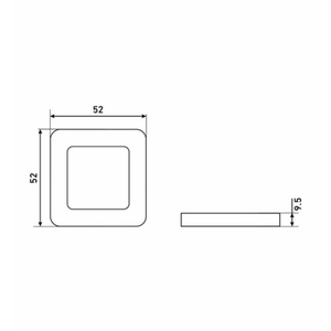 Ручка поворотная АЛЛЮР АРТ BK-S1 BT/CP черный титан/хром