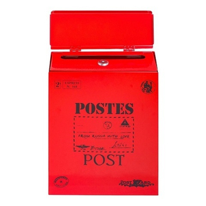 Ящик почтовый АЛЛЮР №3010 красный