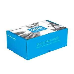 Петля дверная пружинная ARMADILLO Aldeghi ALH.125.5 SG мат. золото/45481/ (1 шт)