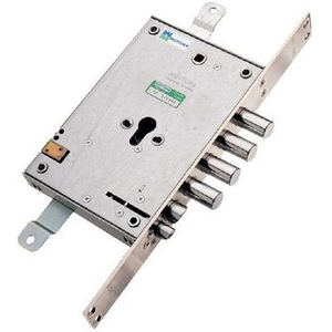 Замок врезной цилиндровый электромеханический MOTTURA 85.97ENR8BN