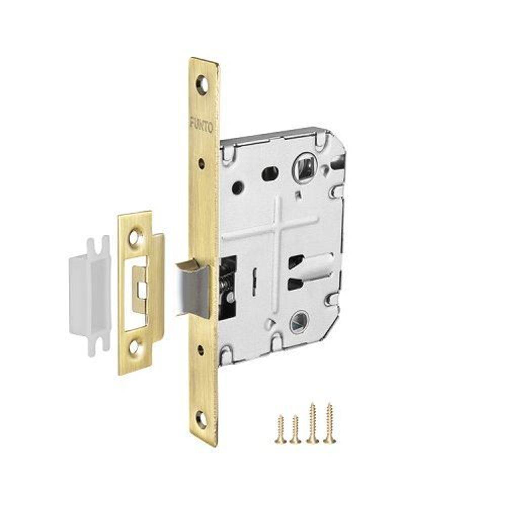 Защелка врезная PUNTO L72-50 SG мат.золото /36945/