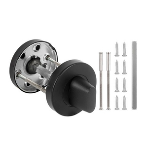 Ручка поворотная FUARO DSS-02-BK6 black (нержавейка 201) /45459/