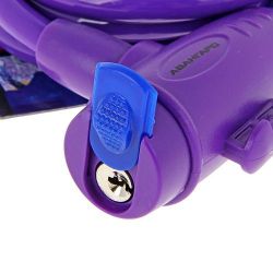 Замок навесной АВАНГАРД ВС-Т10 (1000 мм с тросом) ИНДИГО