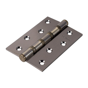 Петля дверная универсальная PALLINI PH 100x70x2,5 4BB AB античная бронза (1шт.)