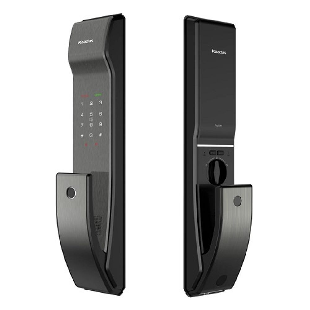 Замок врезной электронный KAADAS K9-5W черный