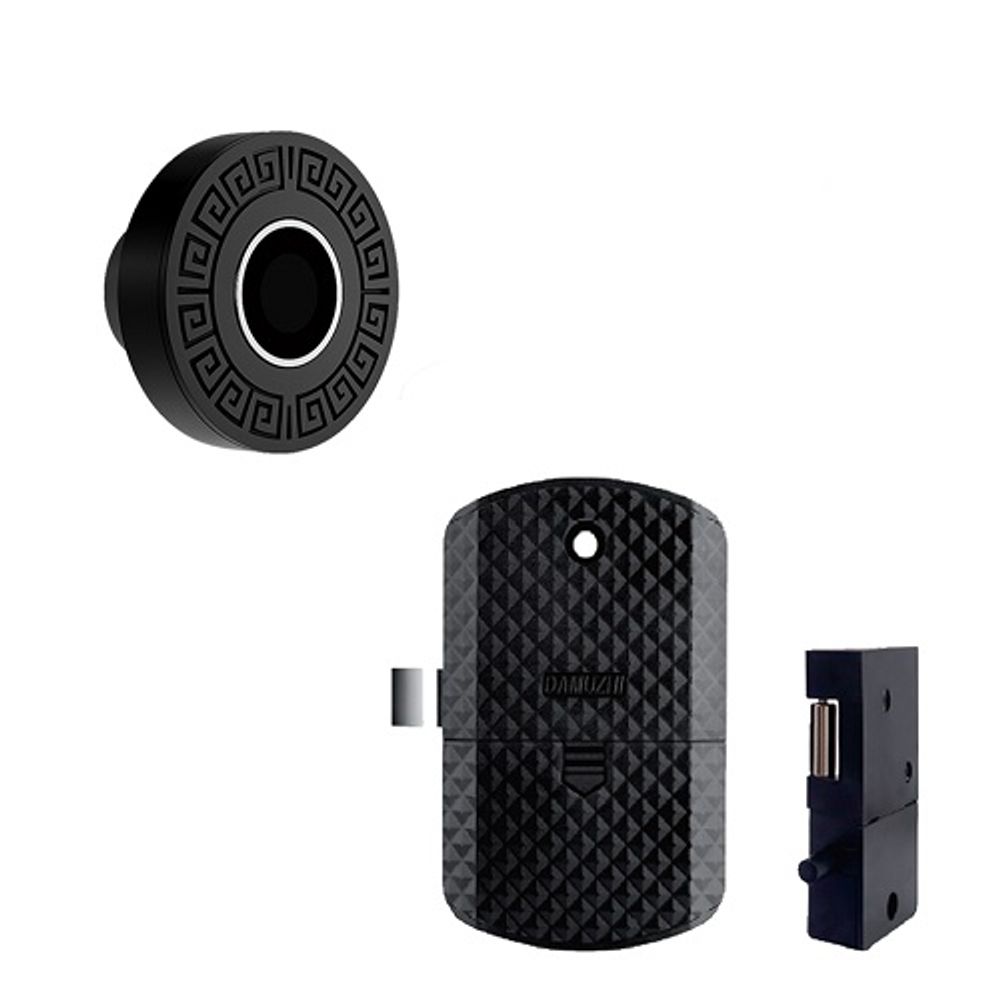 Замок электронный с отпечатком пальца. биометрический DMZ-1667-3Z