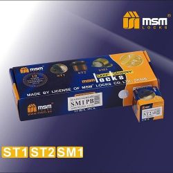 Упор дверной магнитный напольный MSM SM1-L SN мат.никель