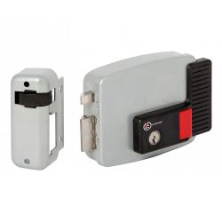 Замок накладной эл/мех. LOGOLINE 730.60.2 (дверь левая, открывается внутрь)