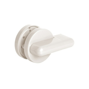 Ручка поворотная AJAX BK6 WC-CABIN PVC WH (белый) /59115/