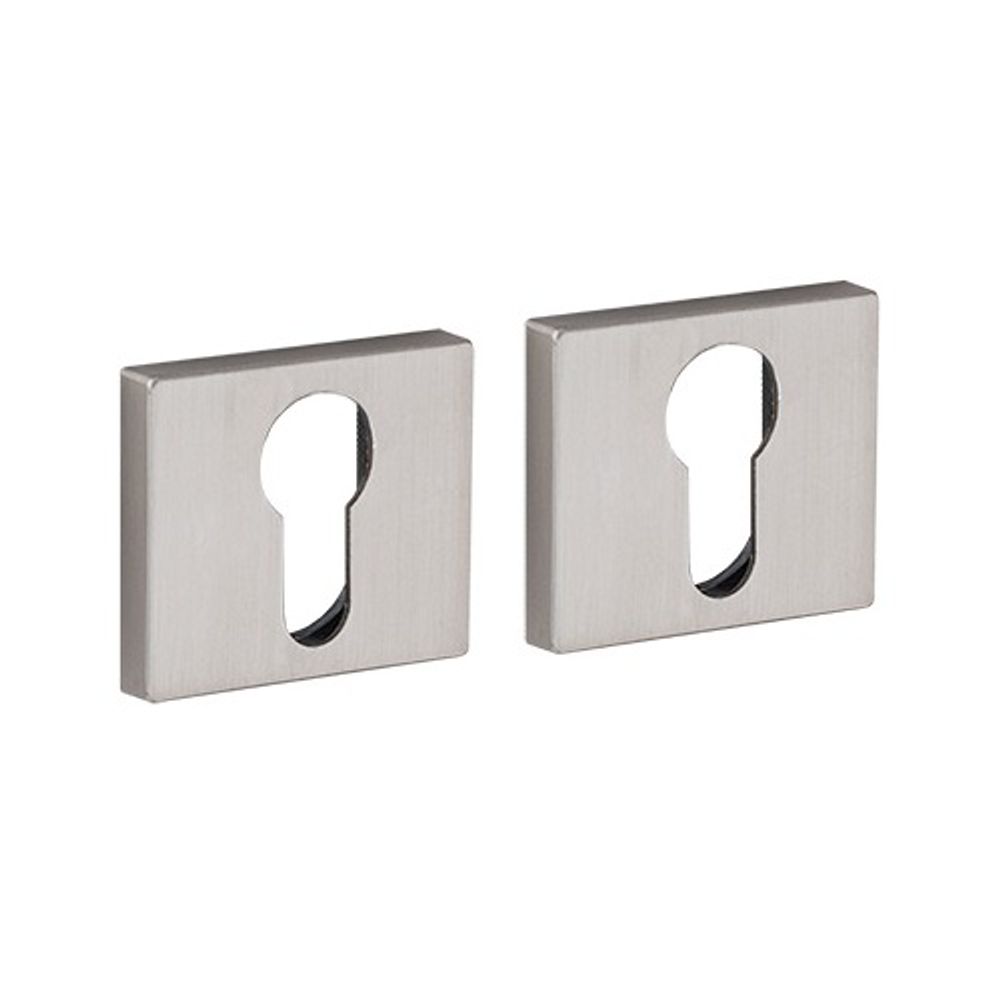 Накладки цилиндровые Code Deco Fusion DP-C-100 NISM супер матовый никель