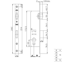 Kale 155 b защелка