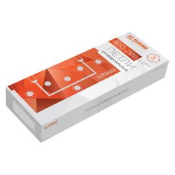 Петля универсальная без врезки FUARO 300-2BB/BL 100x2,5 SN мат. никел /29957/ (1 шт)