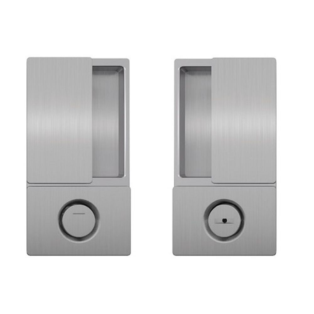 Ручка для раздвижных дверей AGB WAVE под WC B30002.02.32 (мат.хром)