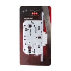 Замок межкомнатный под цилиндр AGB MEDIANA POLARIS B06103.50.91.567 (белый) /40711/
