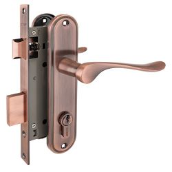 Замок врезной АЛЛЮР 127/1 AC ст.медь