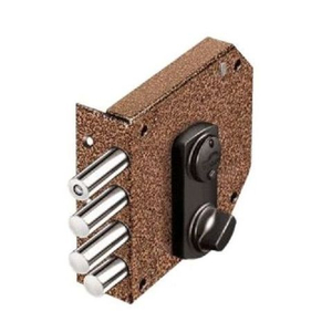 Замок накладной ЭЛЬБОР 1.05.59.5.МА Базальт