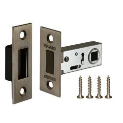 Защелка врезная магнитная FUARO M12-50-25 AB бронза /33657/