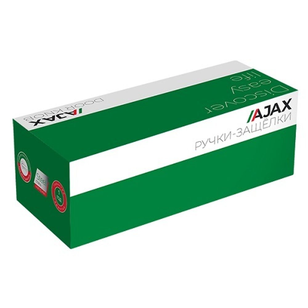 Ручка защелка AJAX 6082 AB-E (кл./фик.) бронза /44419/