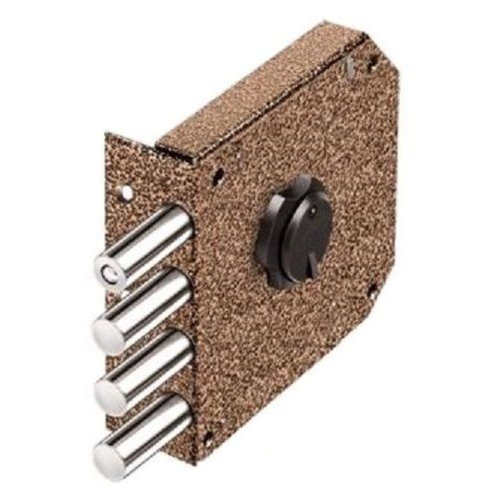 Замок накладной ЭЛЬБОР 1.05.51.5.МА Базальт