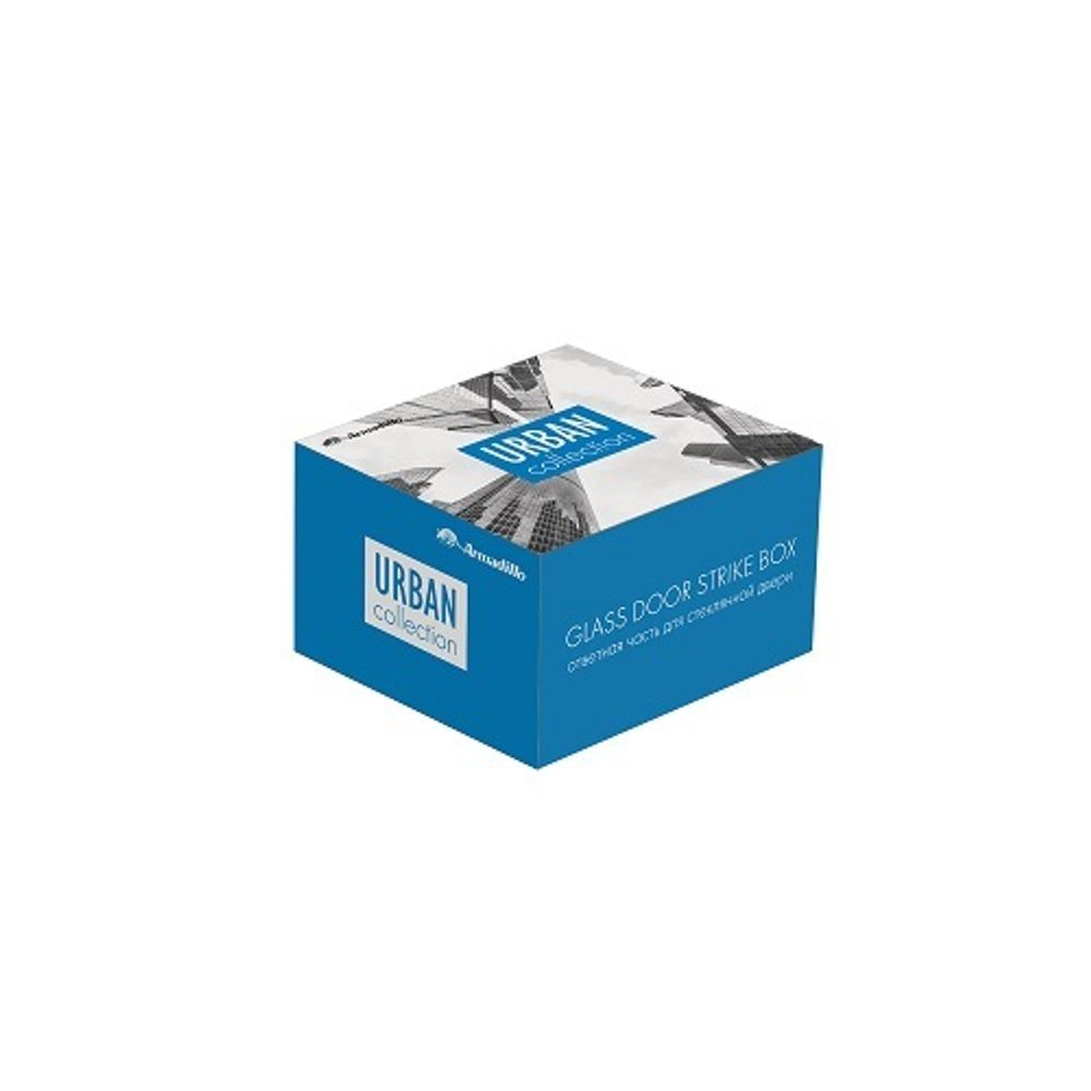 Ответная часть замка на стекло ARMADILLO SPACE.GL.GK AL (алюминий) /57931/